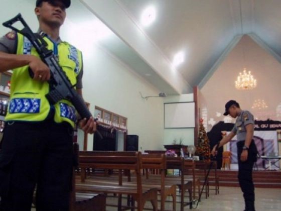 Pohjois-Sumatran naapuriprovinssissa Acehissa hyökättiin lokakuussa 2015 kirkkoihin. Kuva: Antara Photo via Jakarta Globe