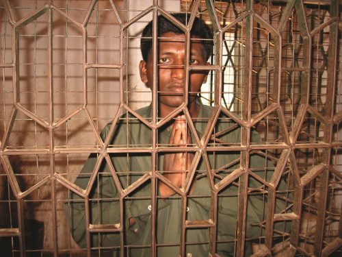 Intialainen kristitty vankilassa